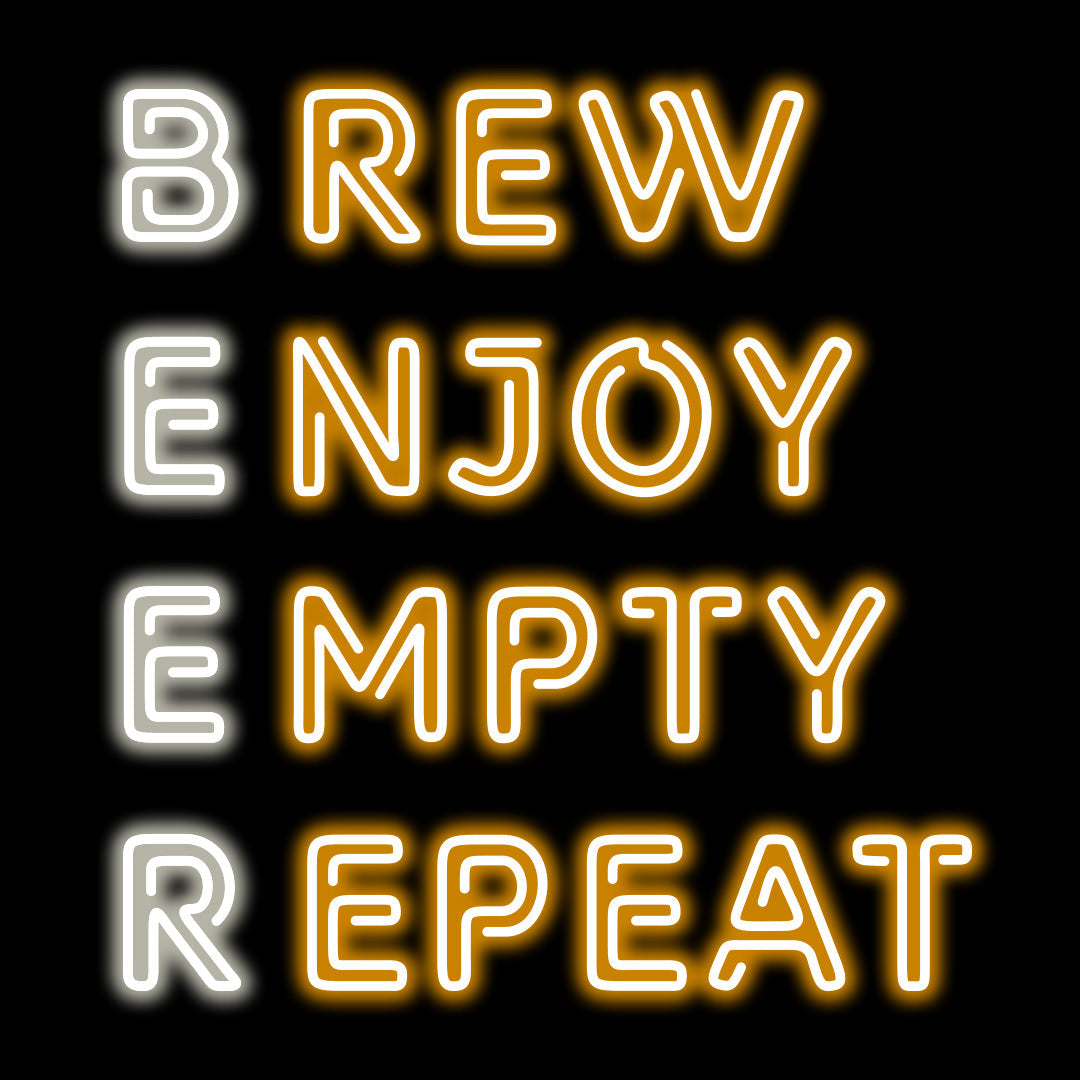 Brew Enjoy Empty Repeat Neon Sign image 4