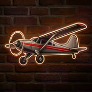 Bush Plane Flight LED Neon Sign