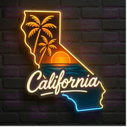 California Heritage Shield Neon Sign - MEON NEON
