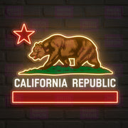 California Tropical Sunset Neon Sign - MEON NEON