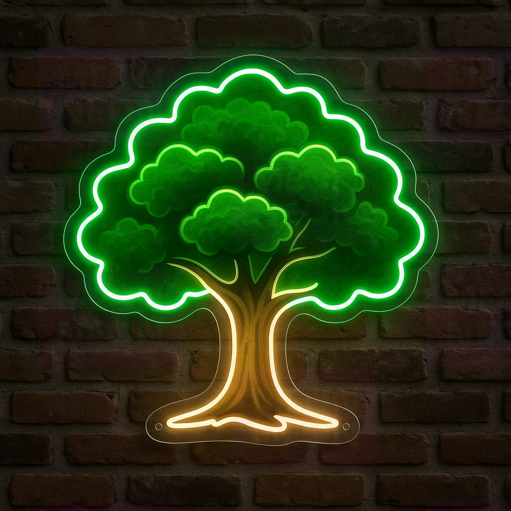 Charter Oak CT LED Neon Sign