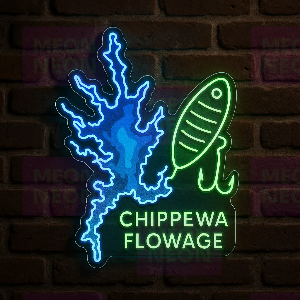 Chippewa Flowage LED Neon Sign