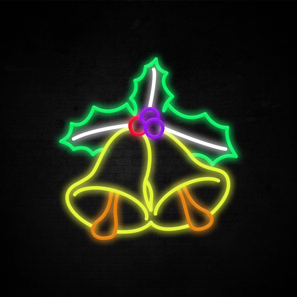 Christmas Bell LED Neon Sign (Style 2)