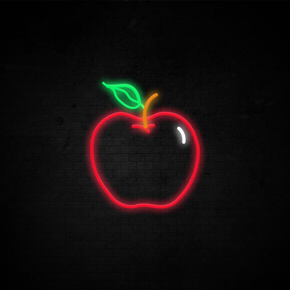 Christmas Eve Apple LED Neon Sign