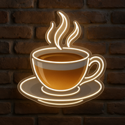 Classic British Teacup LED Neon Sign