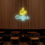 Coffee Cafe Neon Sign - Multicolor image 0
