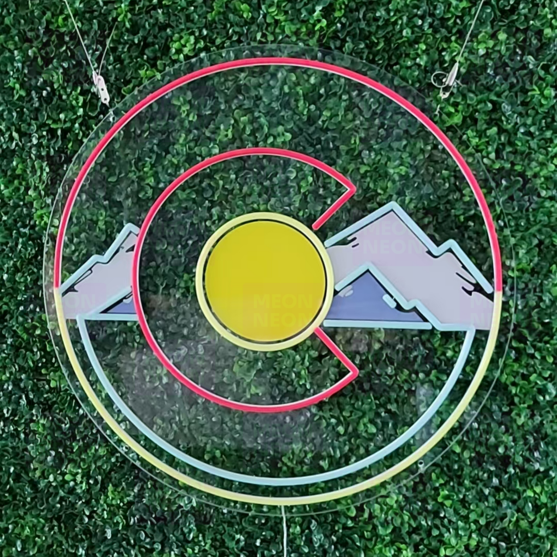 Colorado Mountain Logo Neon LED Sign - MEON NEON