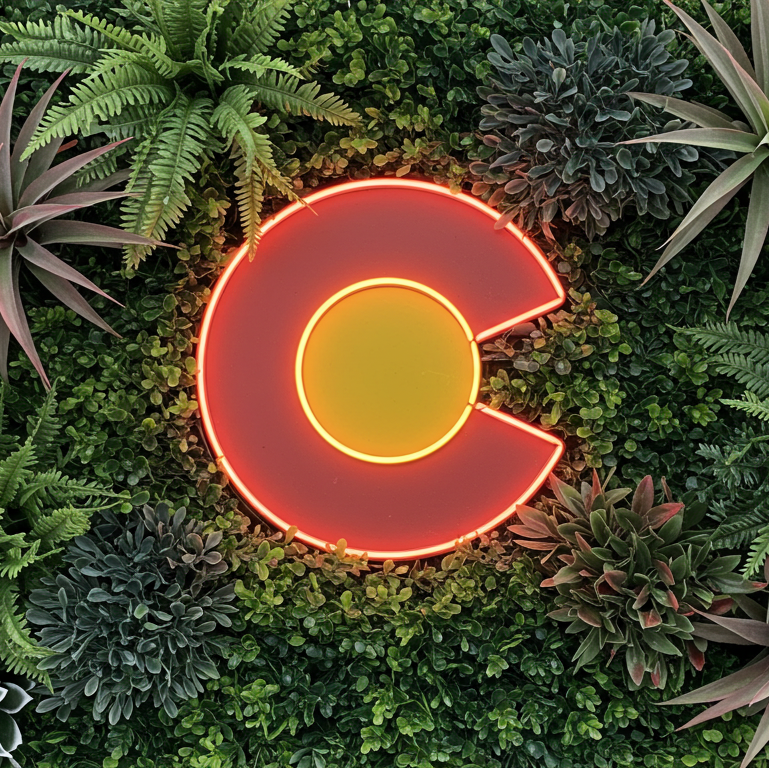 Colorado State Logo LED Neon Sign - MEON NEON