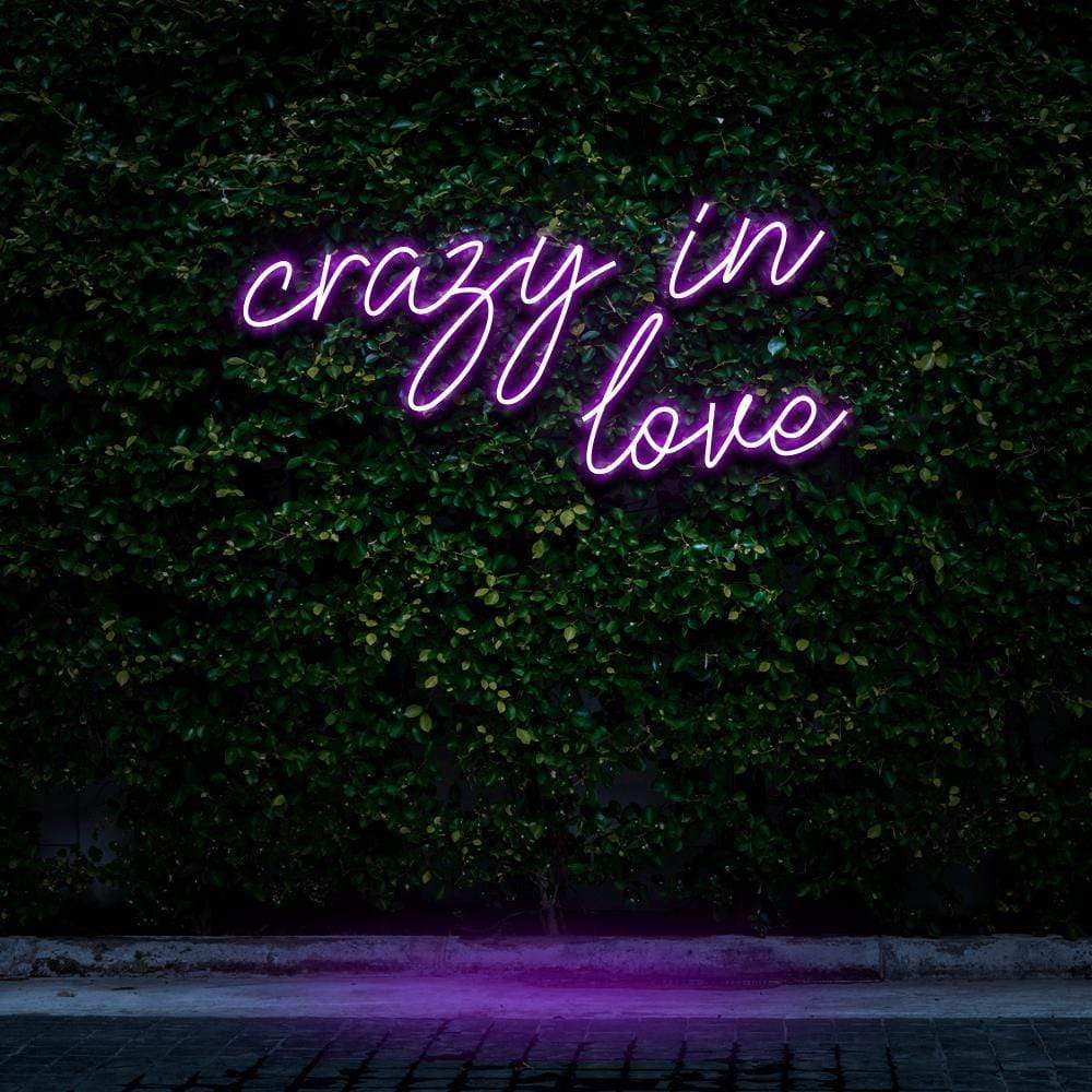 "Crazy In Love" Neon Sign image 5