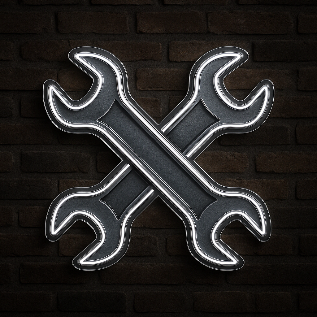 Crossed Wrenches
