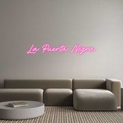 Custom Neon: La Puerta Negra - MEON NEON