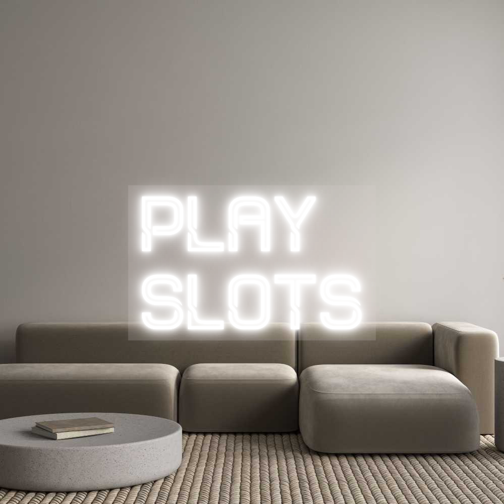 Custom Neon: PLAY 
SLOTS - MEON NEON