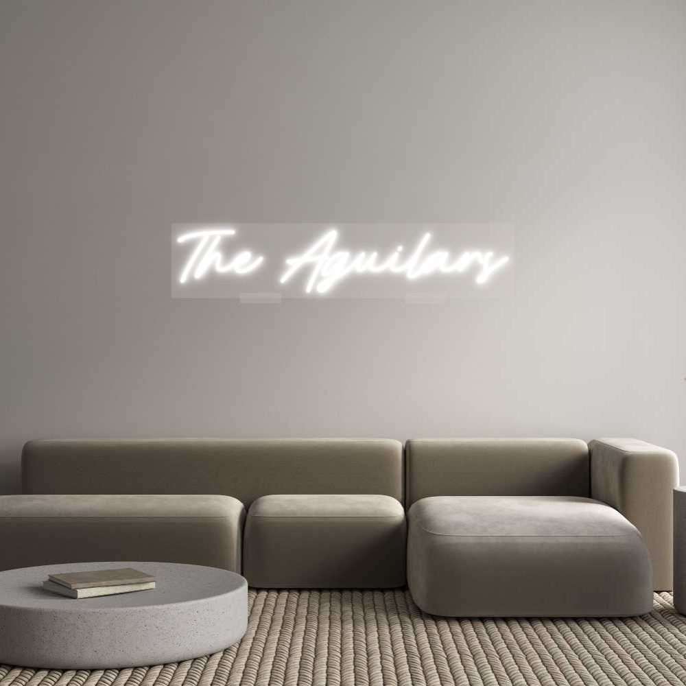 Custom Neon: The Aguilars - MEON NEON