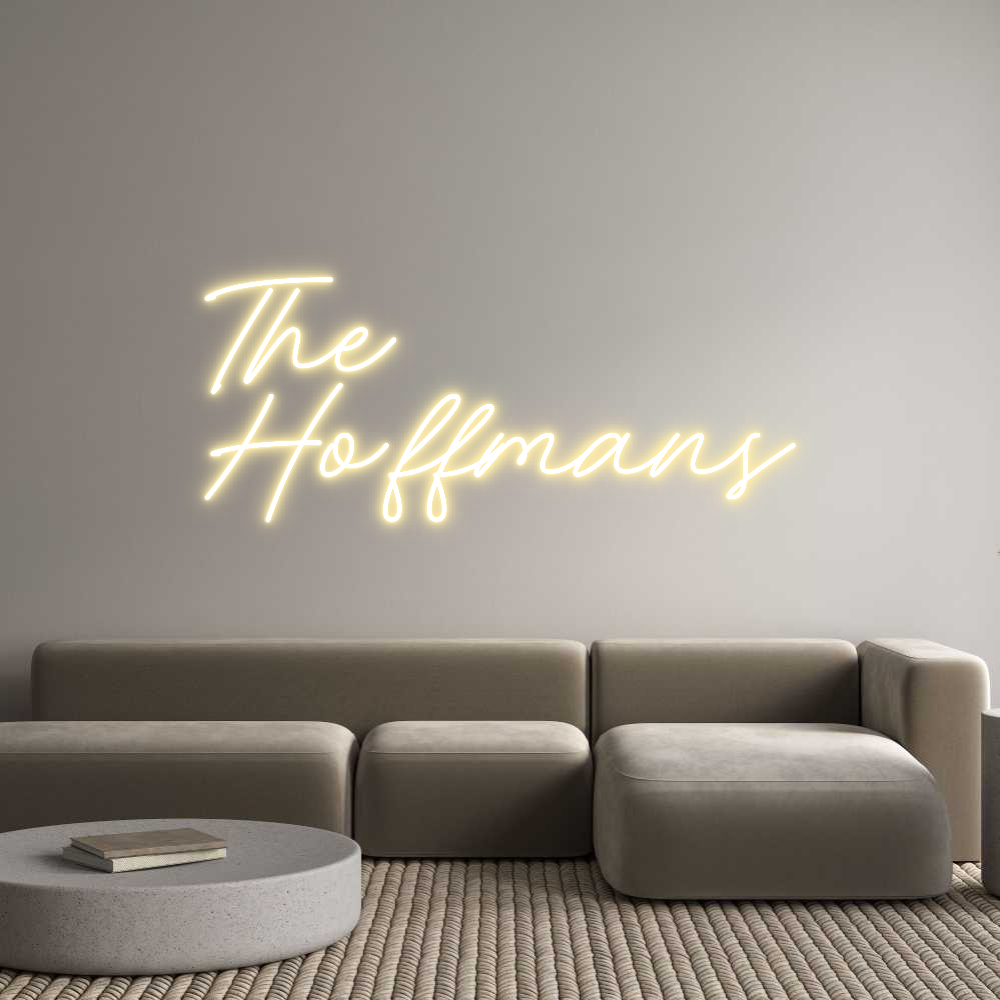 Custom Neon: The 
Hoffmans - MEON NEON
