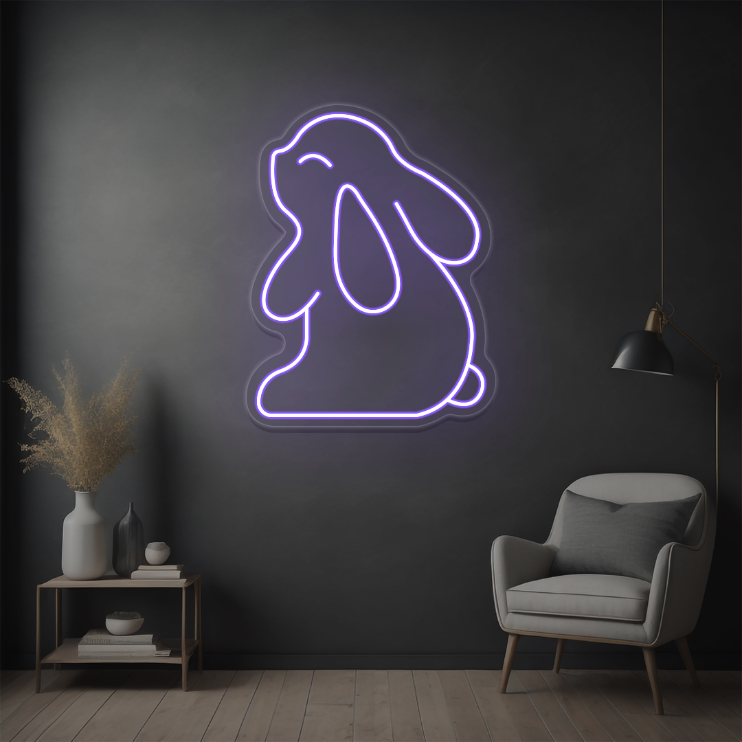 Cute Bunny Neon Sign image 5