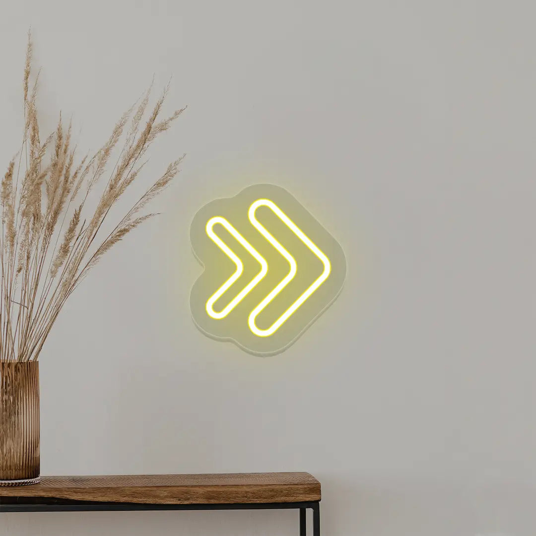 Double Arrowhead Neon Sign image 6