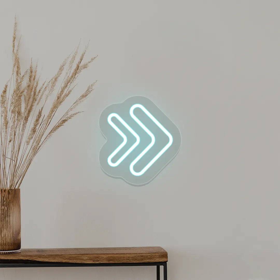 Double Arrowhead Neon Sign image 7