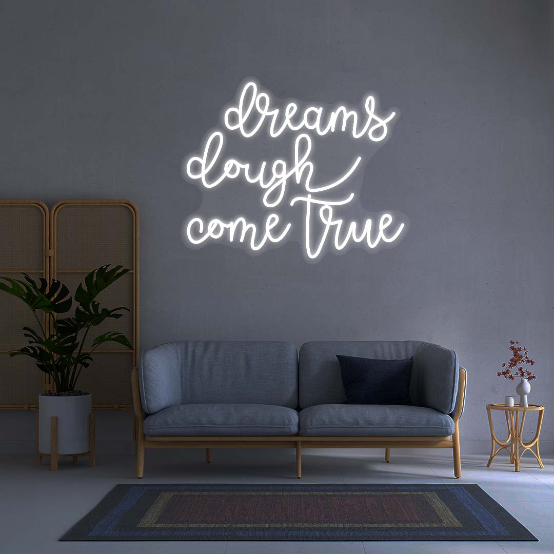 Dreams Dough Come True - Neon Sign image 3