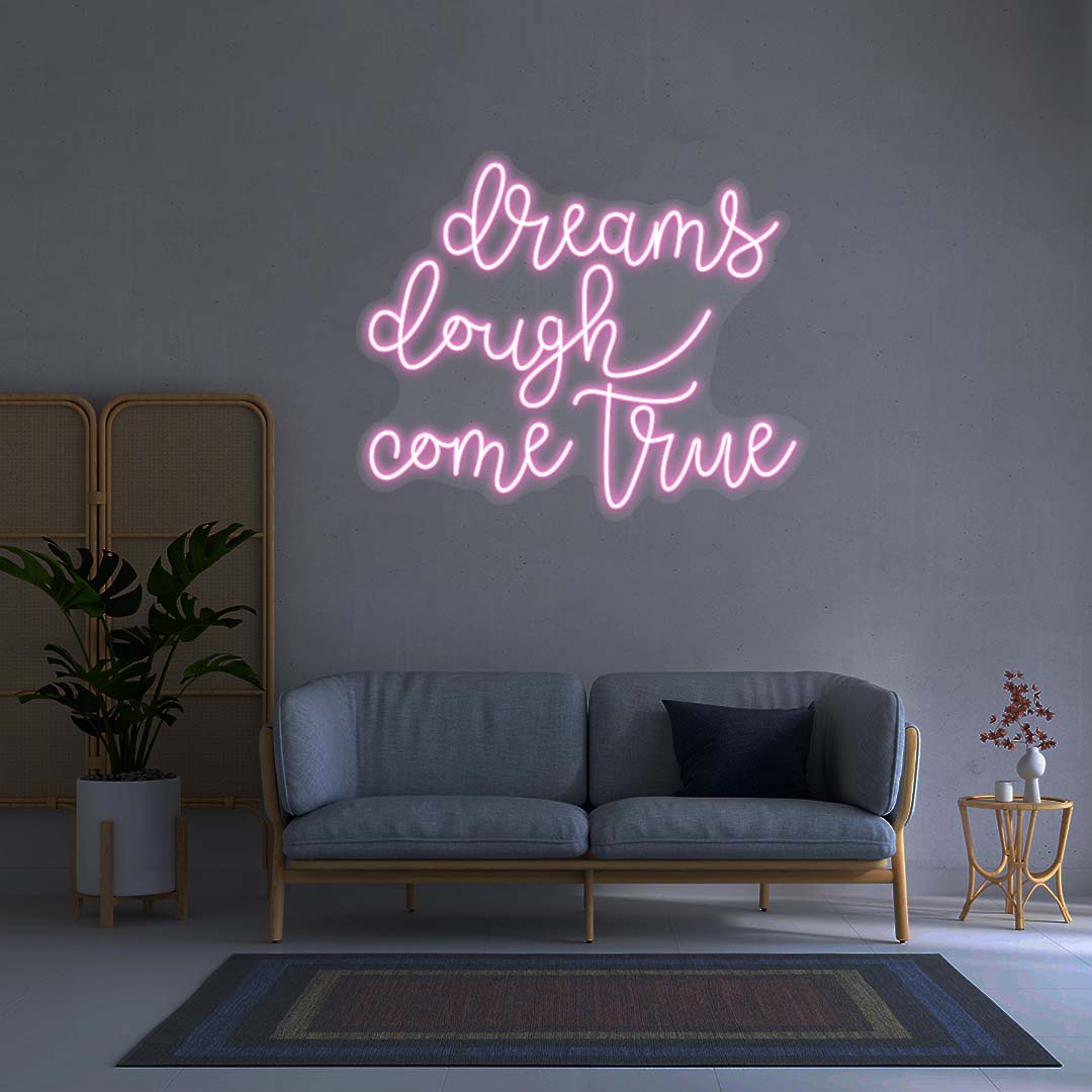 Dreams Dough Come True - Neon Sign image 6