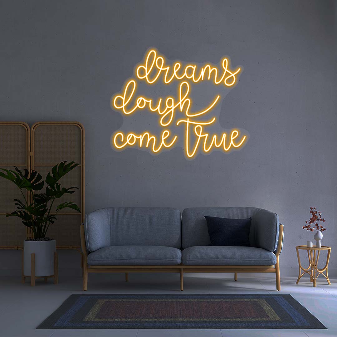 Dreams Dough Come True - Neon Sign image 7