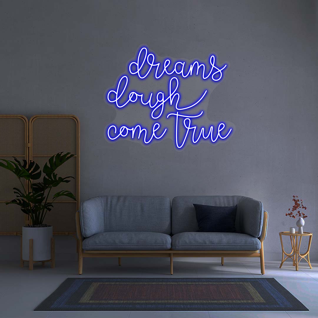 Dreams Dough Come True - Neon Sign image 9