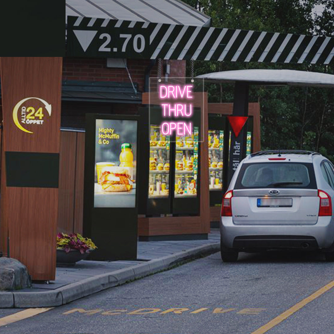 Drive Thru Open Sign image 4