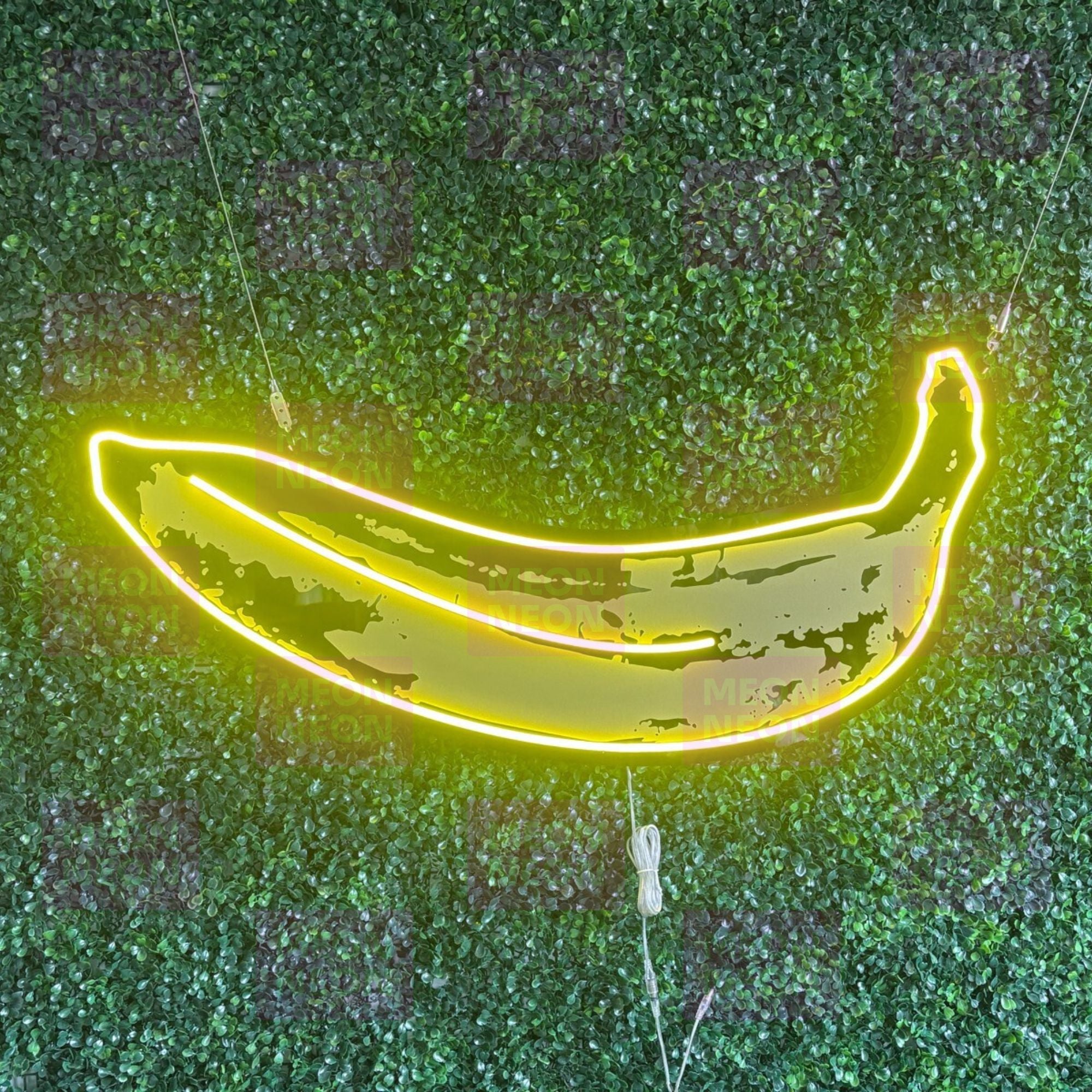 Famous Banana LED Neon Sign | Warhol Style Art - MEON NEON