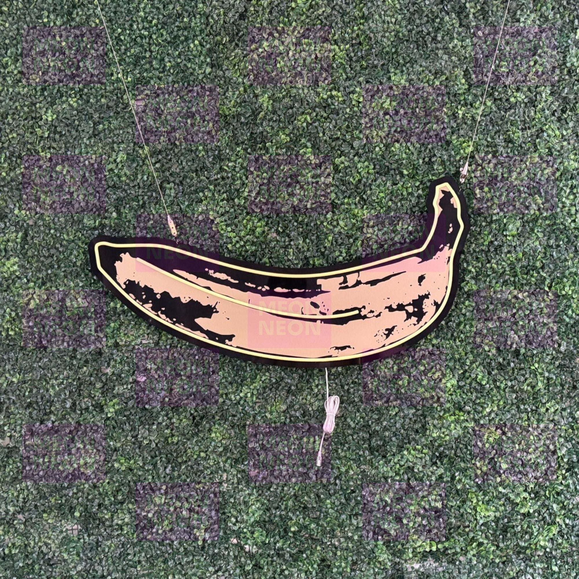Famous Banana LED Neon Sign | Warhol Style Art - MEON NEON