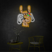 Gamer Controller LED Neon Sign | Gaming Wall Art - MEON NEON