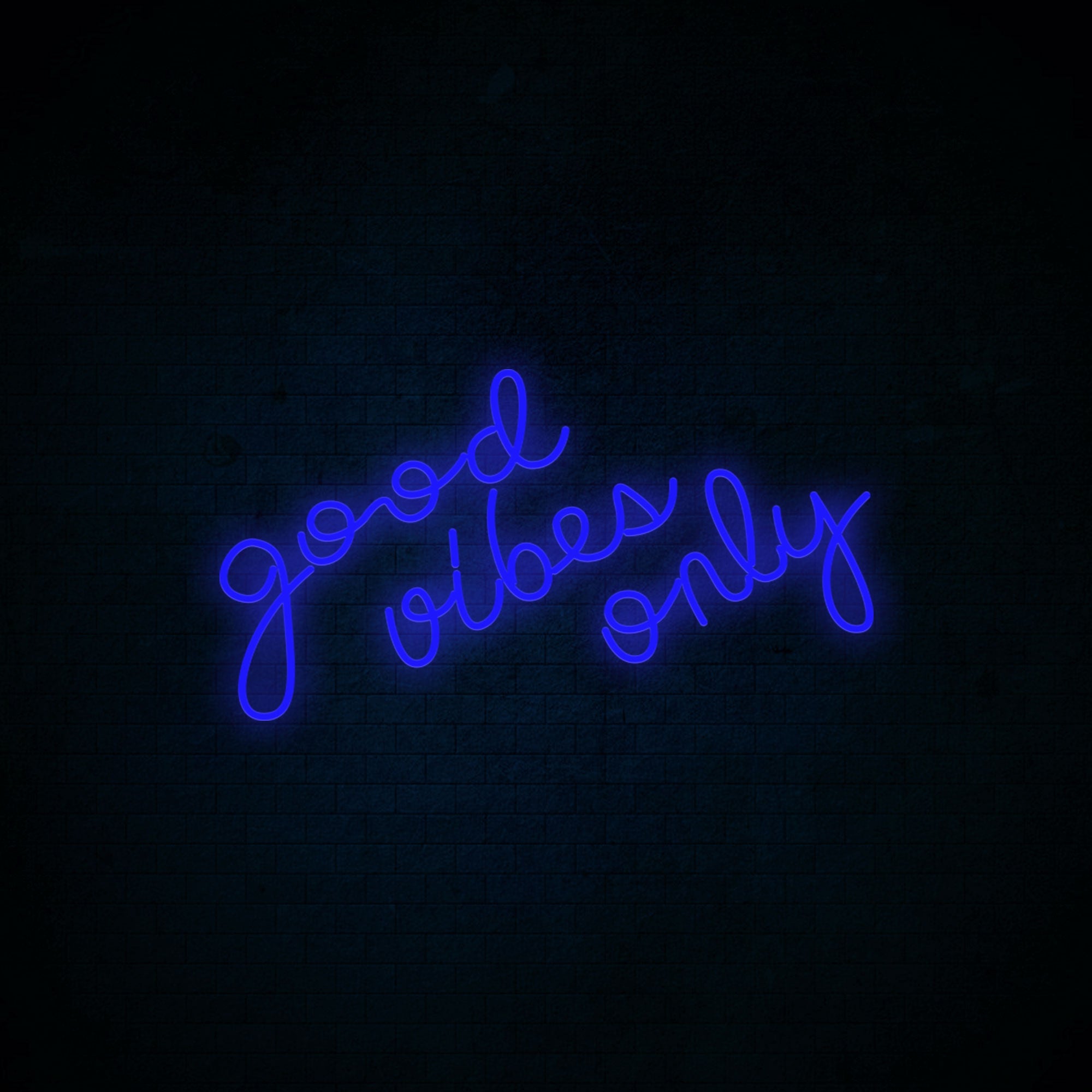 Good Vibes Only LED Neon Sign