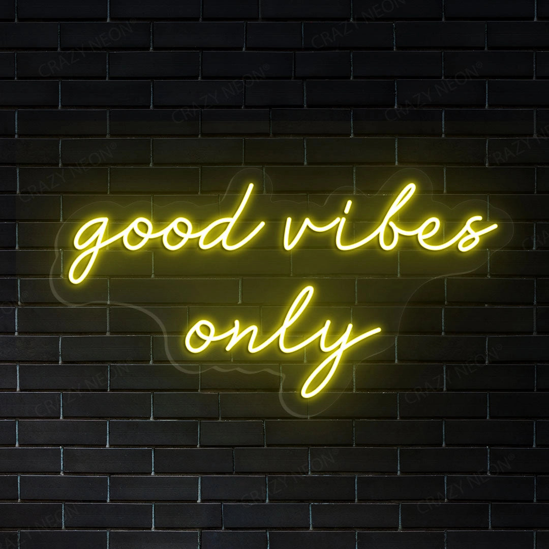 Good Vibes Only Sign image 1