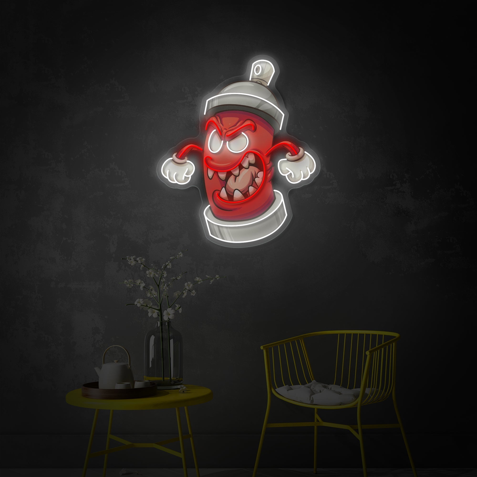 Graffiti Monster LED Neon Sign | Street Art Decor - MEON NEON