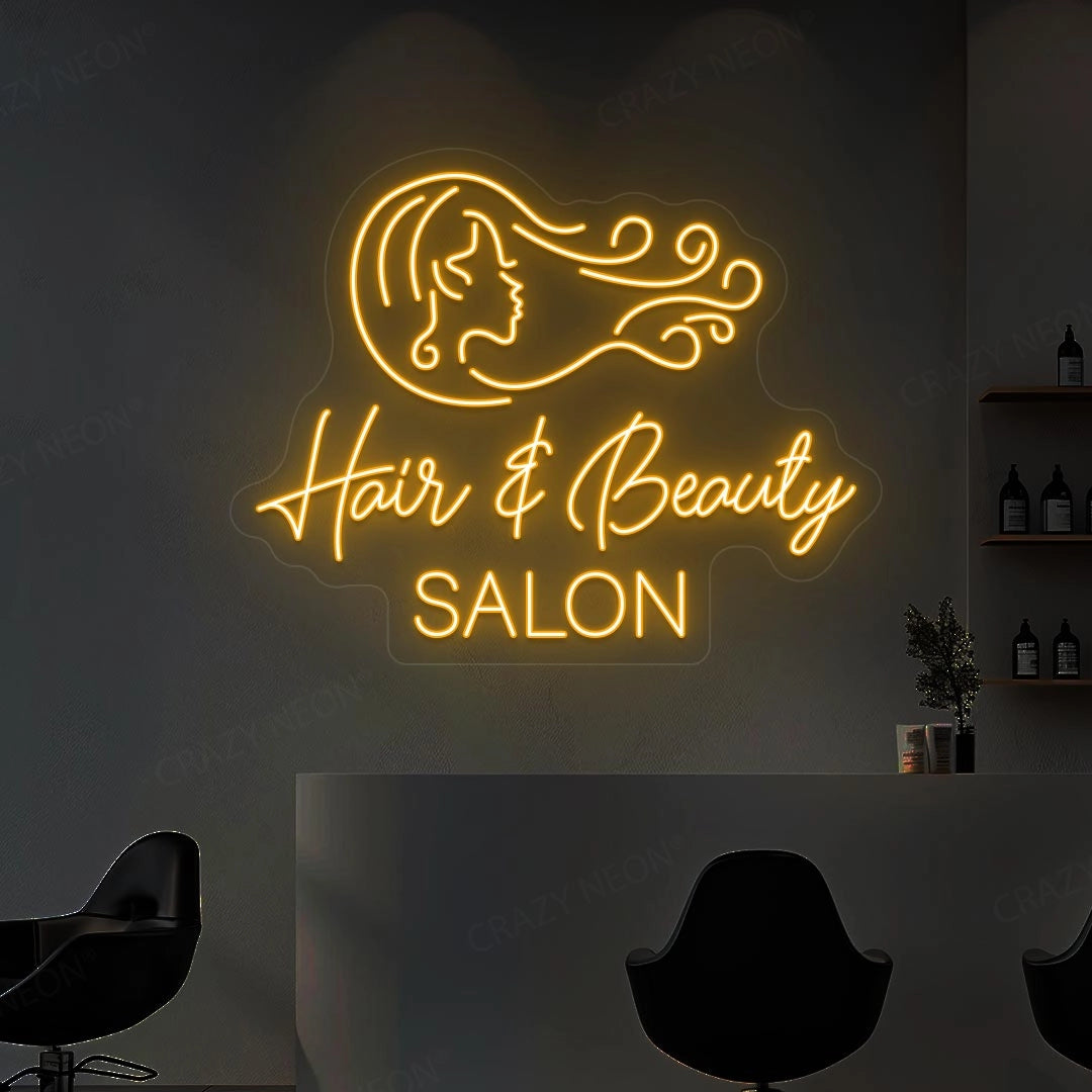 Hair & Beauty Salon Neon Sign image 4