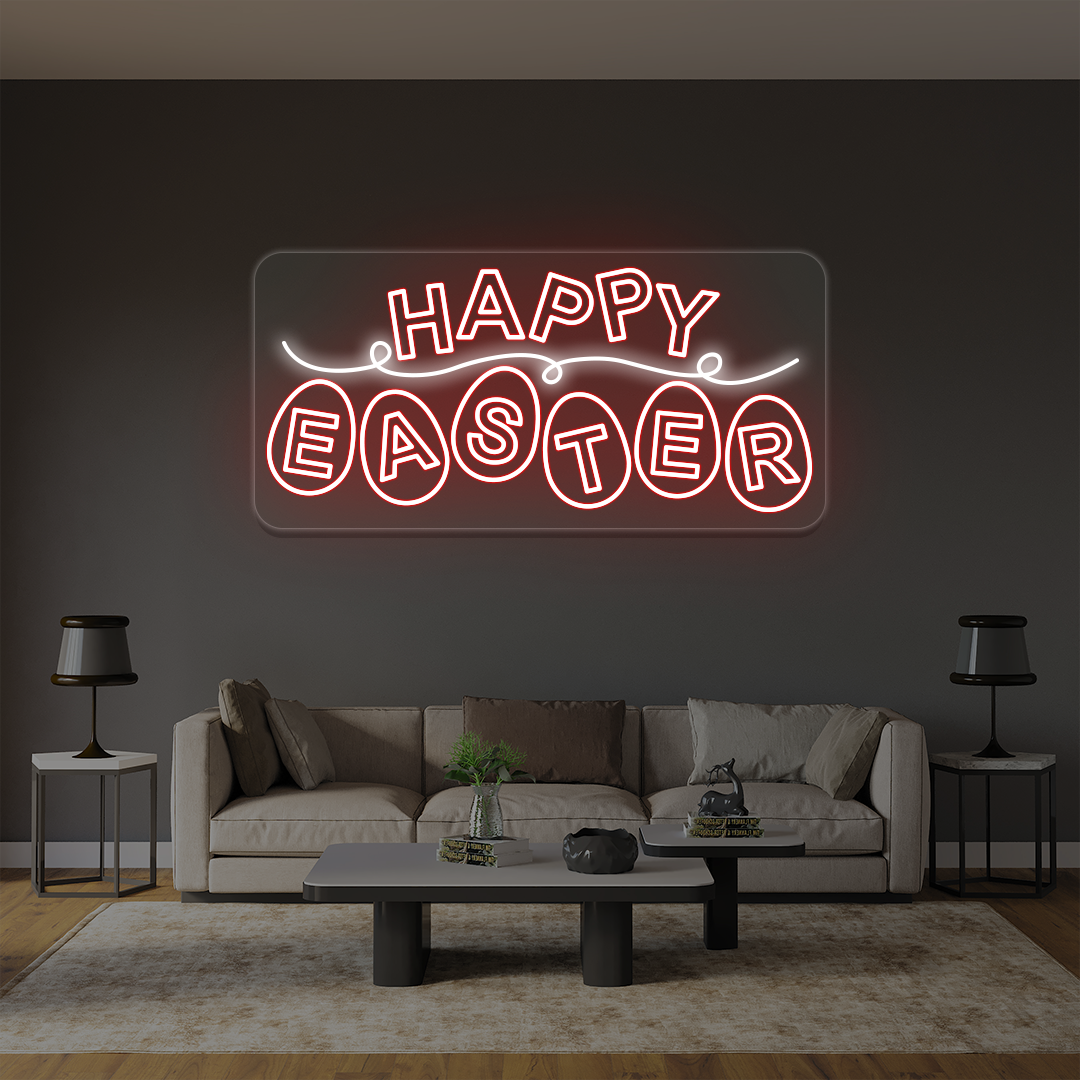 Happy Easter Neon Sign image 2