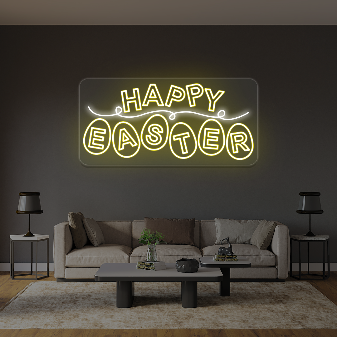 Happy Easter Neon Sign image 4