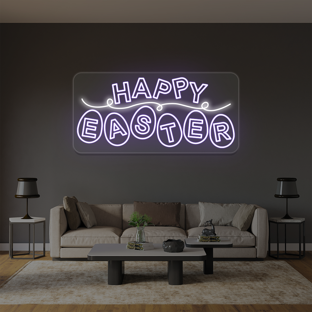 Happy Easter Neon Sign image 5