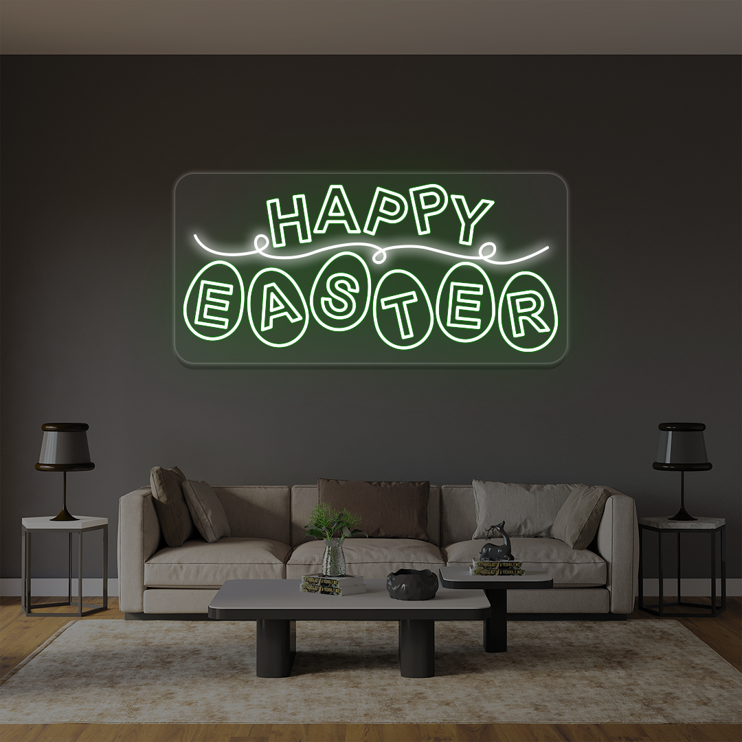 Happy Easter Neon Sign image 6