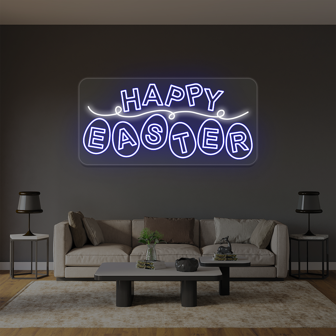 Happy Easter Neon Sign image 8