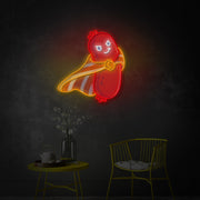Hero Sausage LED Neon Sign | Food Character Art - MEON NEON