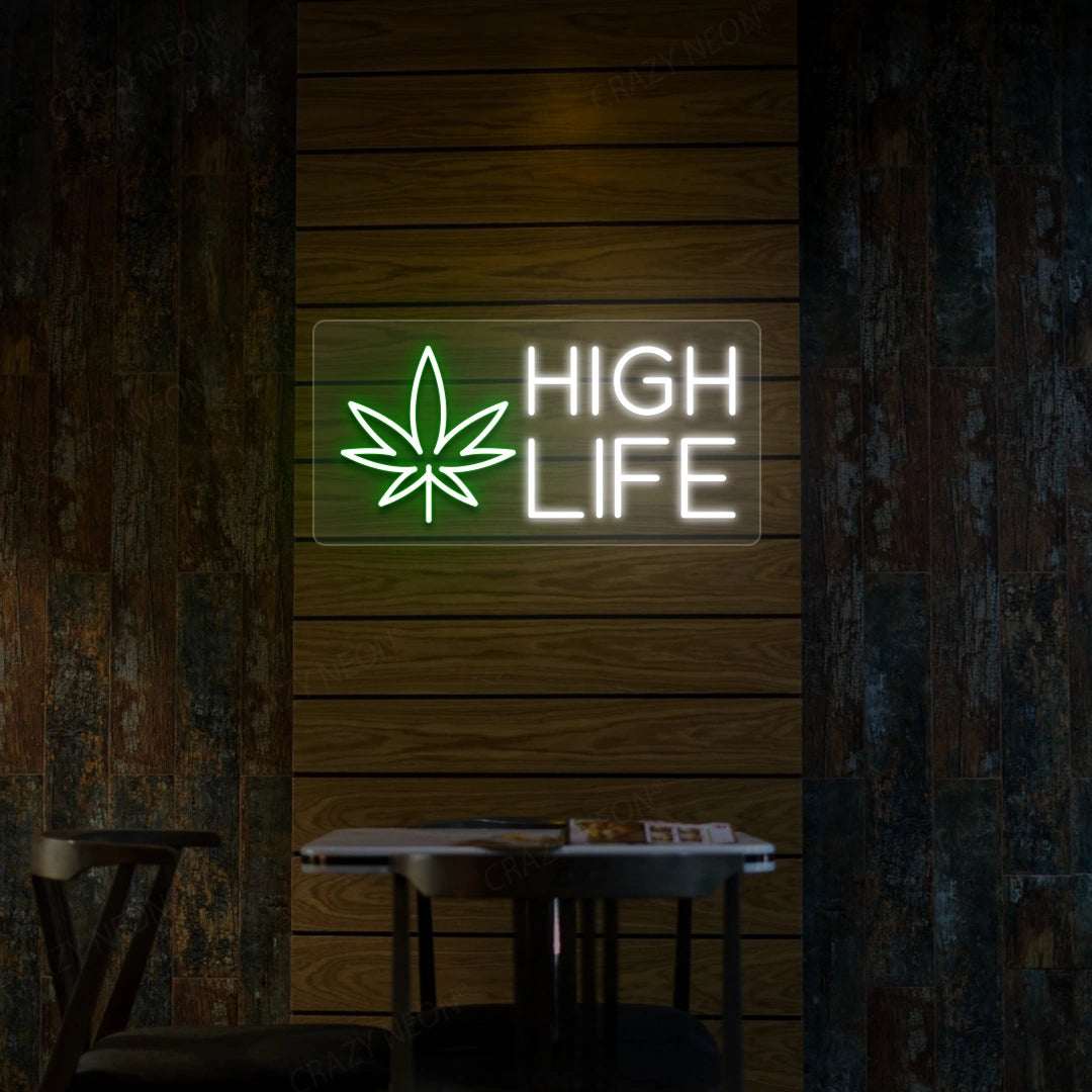 High Life Neon Sign image 1