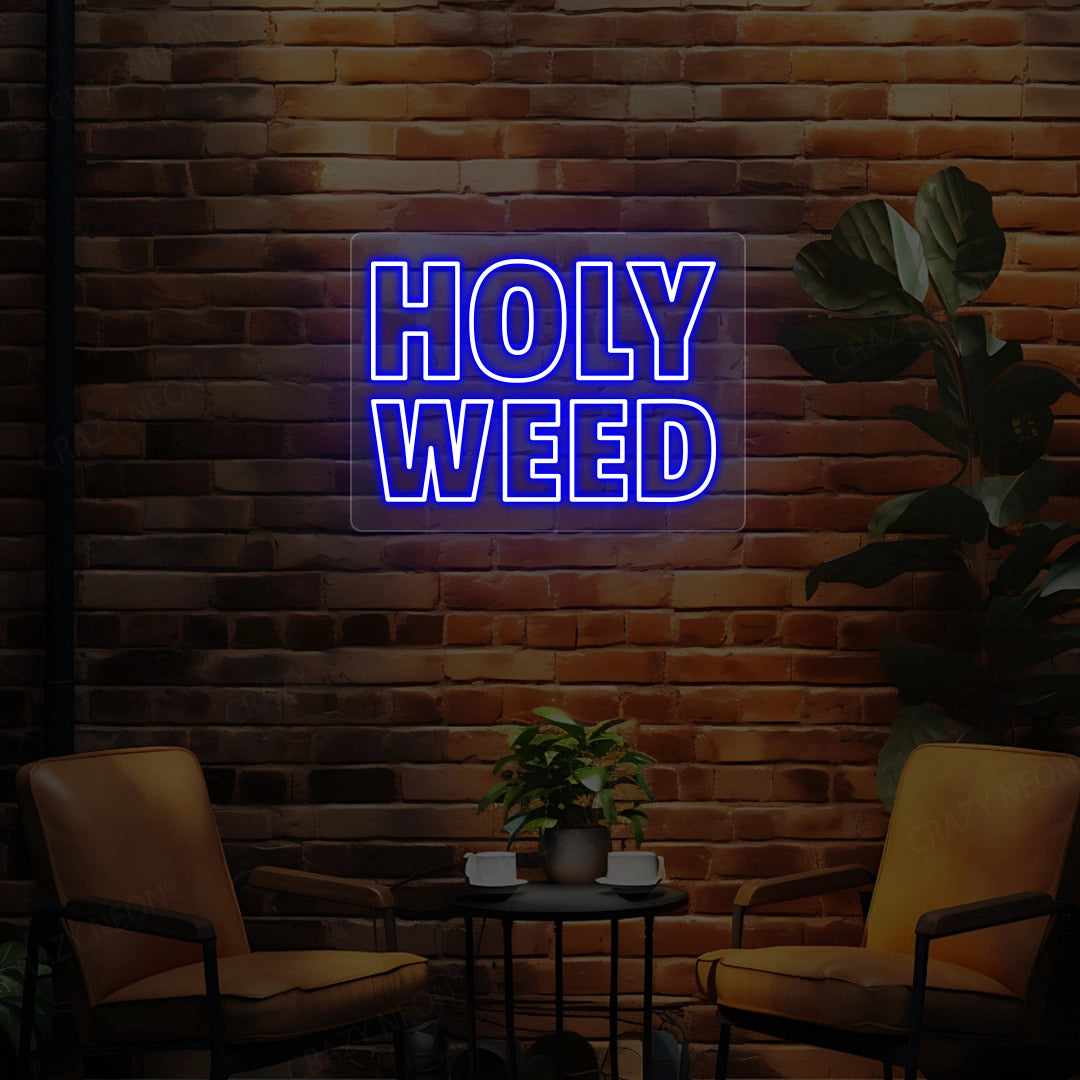 Holy Weed Neon Sign image 9