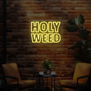 Holy Weed Neon Sign image 0