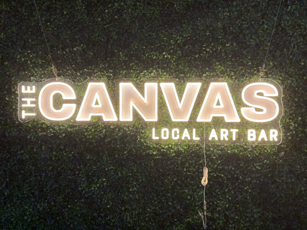 The Canvas Custom Neon Sign