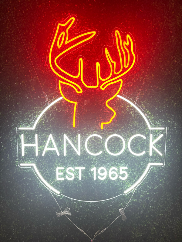 Hancock Custom Neon Sign
