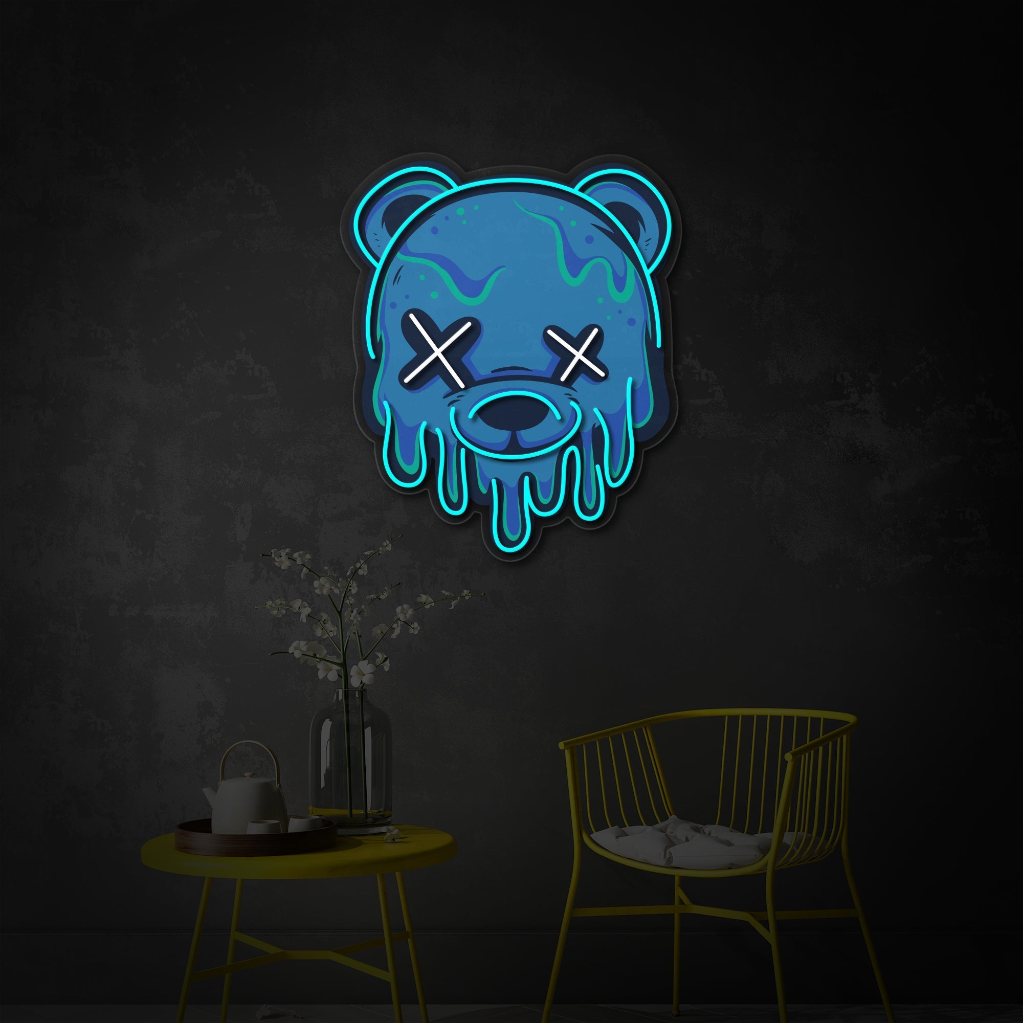 Ice Bear LED Neon Sign | Animal Wall Art - MEON NEON