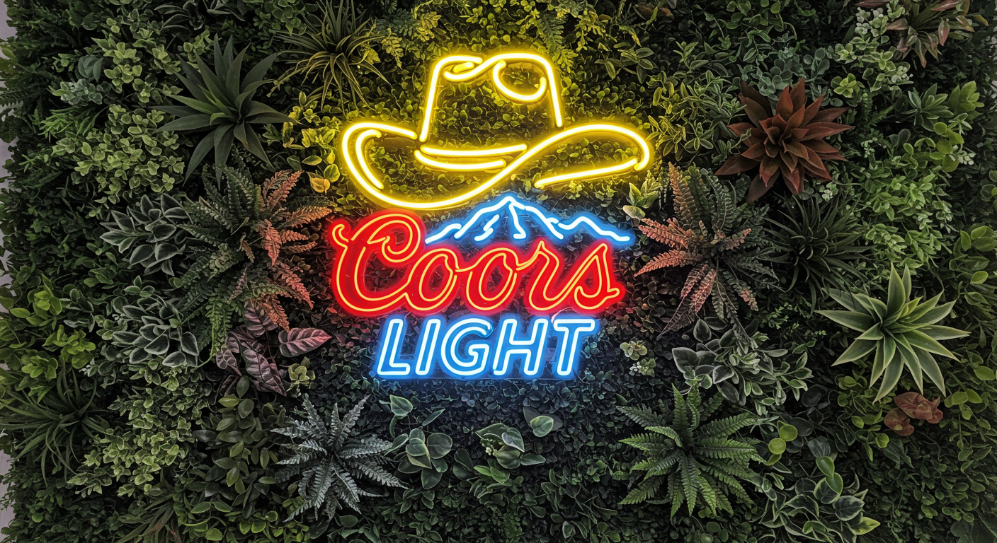 James Aldeen Signature Coors Light LED Neon Sign - MEON NEON