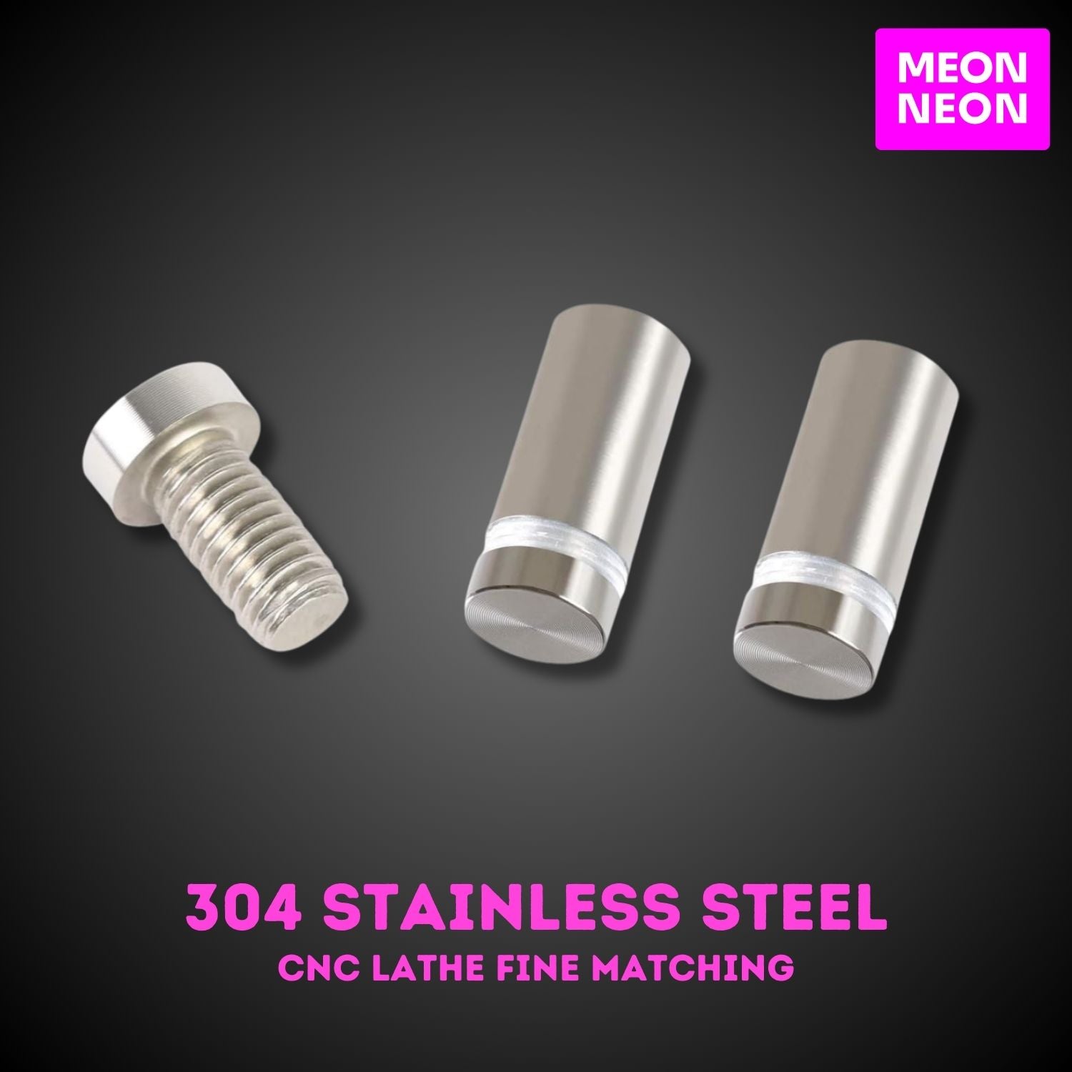 LED Neon Sign Wall Mounting Kit - Complete Hardware Set - MEON NEON