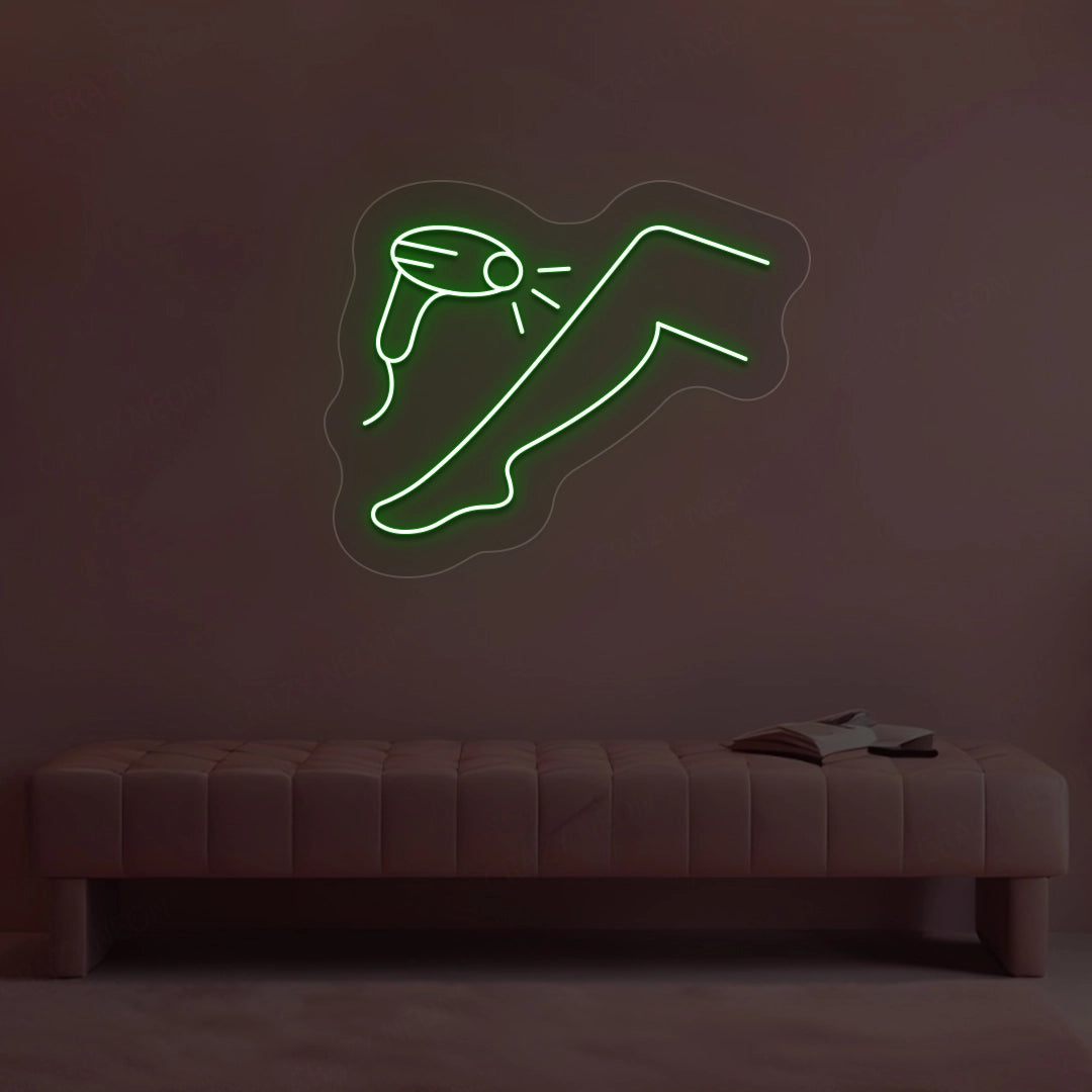 Laser Hair Removal Neon Sign image 1