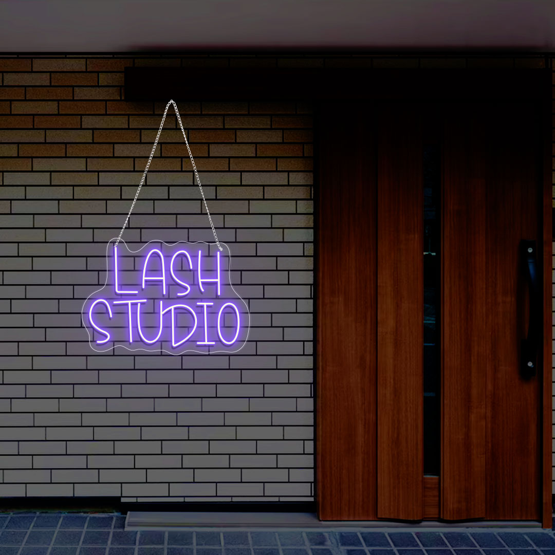 Lash Studio Neon Sign image 9