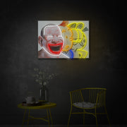 Laughing Man LED Neon Sign | Pop Art Wall Decor - MEON NEON